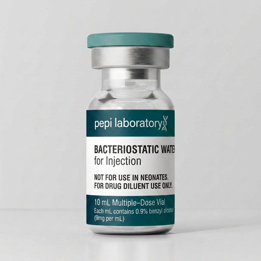 Flacon d'eau bactériostatique 10 mL, pepi laboratory