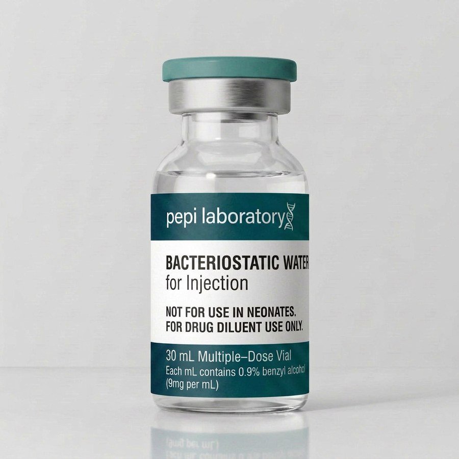 Flacon d'eau bactériostatique 30 mL, pepi laboratory